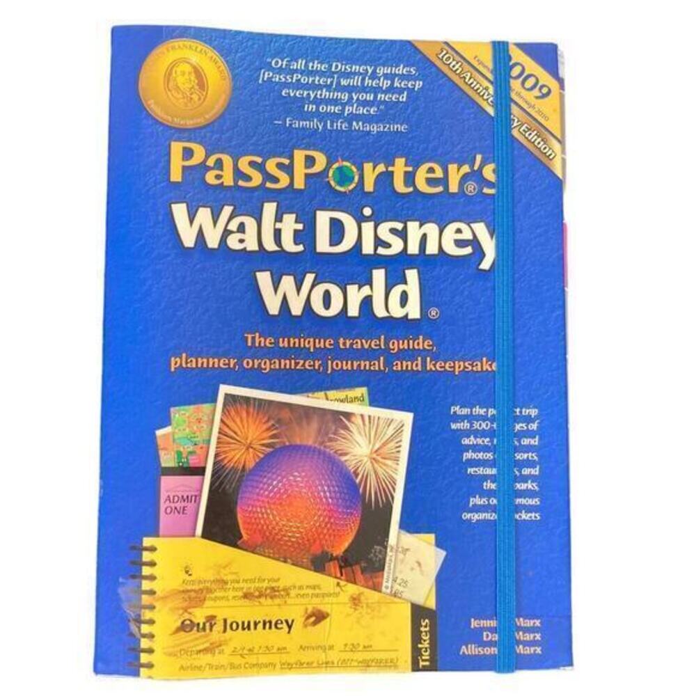 PassPorter's Walt Disney World 2009 Spiral Travel Guide‎ with Maps & Pockets